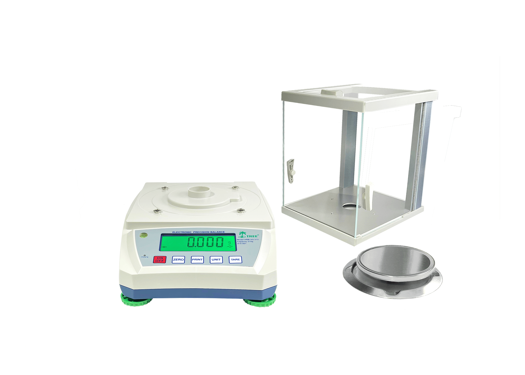 Tree HRB-S 313 Stainless Steel Precision Balance, 310 g x 0.001 g