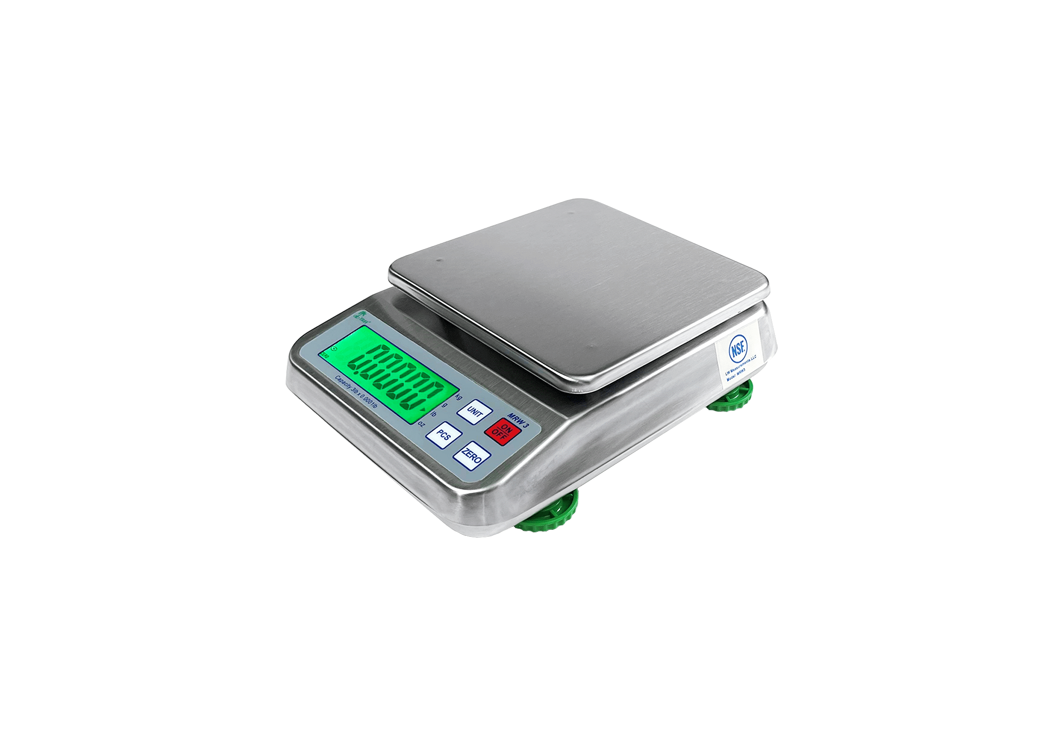  Kitchen Scale, 3 LB x 0.0001 LB (1.5 KG) MRW-3 Washdown Compact Food  Balance with Rechargeable Battery & AC Adapter NEW !!: Digital Kitchen  Scales: Home & Kitchen